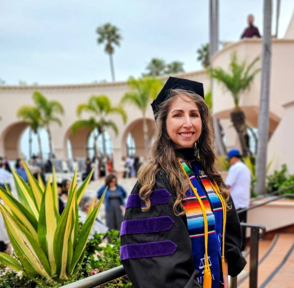 Roxie at her law school graduation